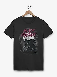 Marvel Wakanda Forever Black Panther Night Time Jungle T-Shirt