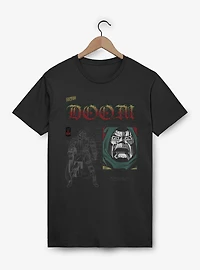 Marvel Comics Retro Doctor Von Doom Zoom On Face T-Shirt
