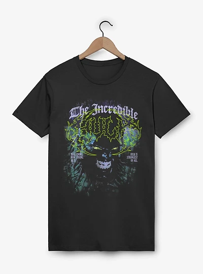 Marvel Comics Retro Hulk Knows He Strongest Close Up T-Shirt