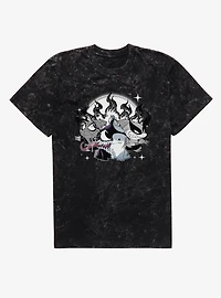 Marvel Rivals Flaming Jeff Costumes Mineral Wash T-Shirt