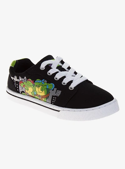Teenage Mutant Ninja Turtles Lace Up Canvas Kids Sneakers