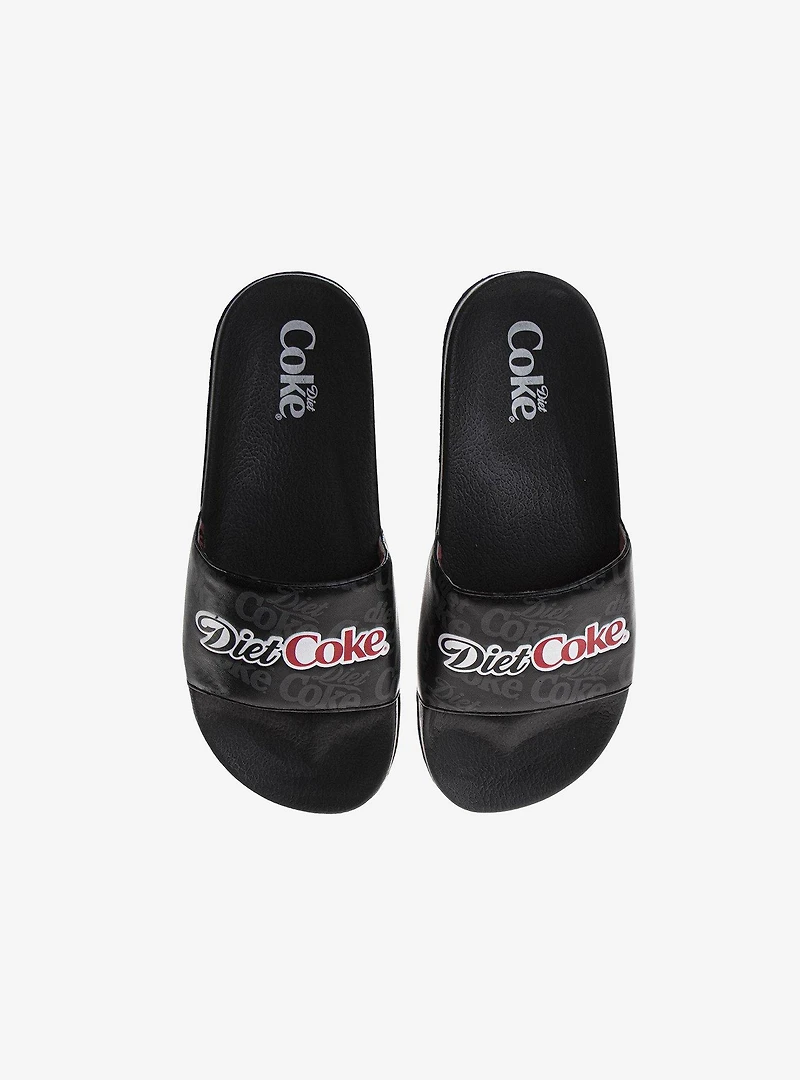Coca-Cola Coke Black Logo Men's Slide Sandals