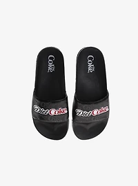 Coca-Cola Coke Black Logo Men's Slide Sandals