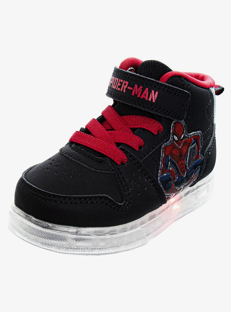 Marvel Spider-Man Super Hero Webslinger Hook and Loop Toddler & Little Kids Sneakers