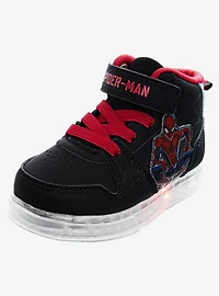 Marvel Spider-Man Super Hero Webslinger Hook and Loop Toddler & Little Kids Sneakers