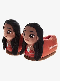 Disney Moana Island Princess Toddler & Kids Cozy Slippers