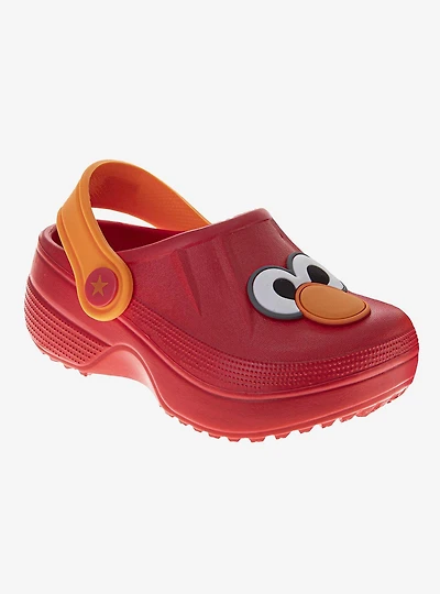 Sesame Street Elmo Character Dual Toddler & Little Kids Clogs
