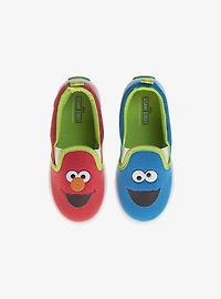 Sesame Street Cookie and Elmo Slip On Toddler & Little Kids Sneakers