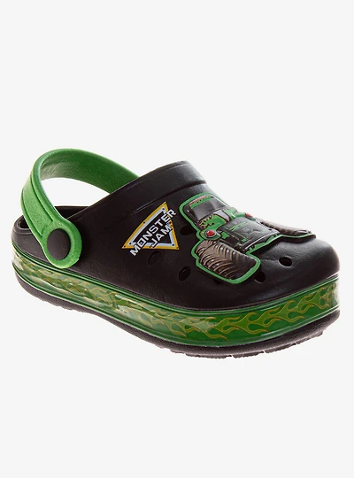 Monster Jam Megalodon Blue Grey Toddlers & Little Kids EVA Clogs
