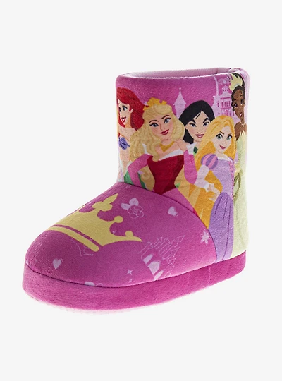 Disney Princesses Belle Snow White Jasmine Cinderella and Ariel Toddler & Little Kids Slippers