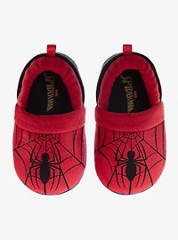Marvel Spider-Man Kids' Cozy Plush Toddler & Little Kids Slippers