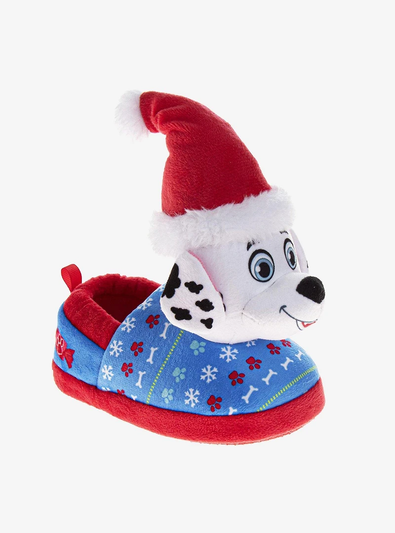 Paw Patrol Chase & Marshall Christmas Toddler Little Kids Cozy Slippers