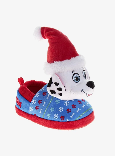 Paw Patrol Chase & Marshall Christmas Toddler Little Kids Cozy Slippers