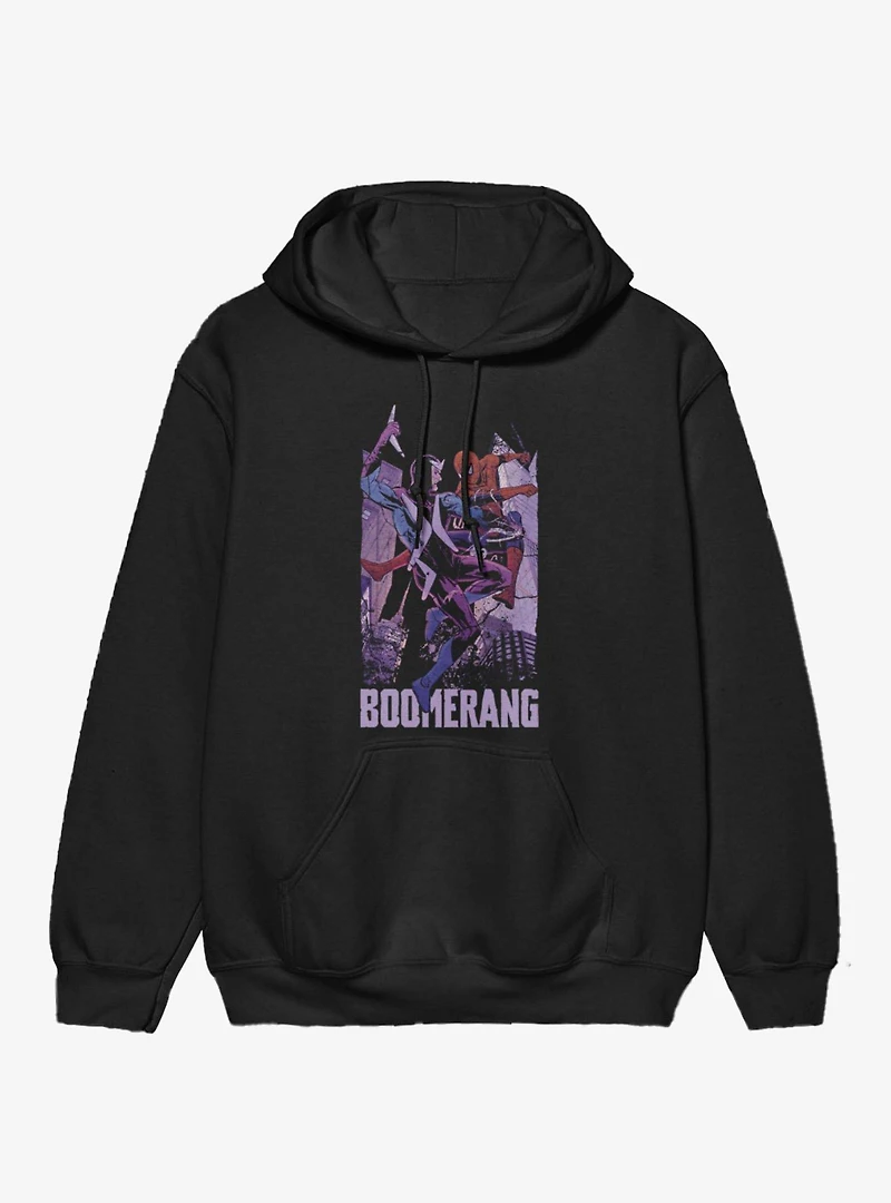 Marvel Spider-Man Boomerang Battle City Backdrop Hoodie