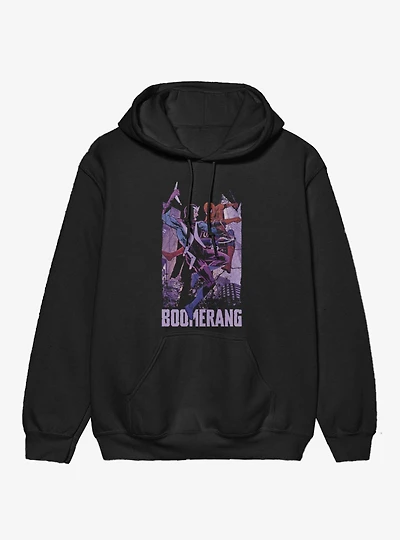 Marvel Spider-Man Boomerang Battle City Backdrop Hoodie