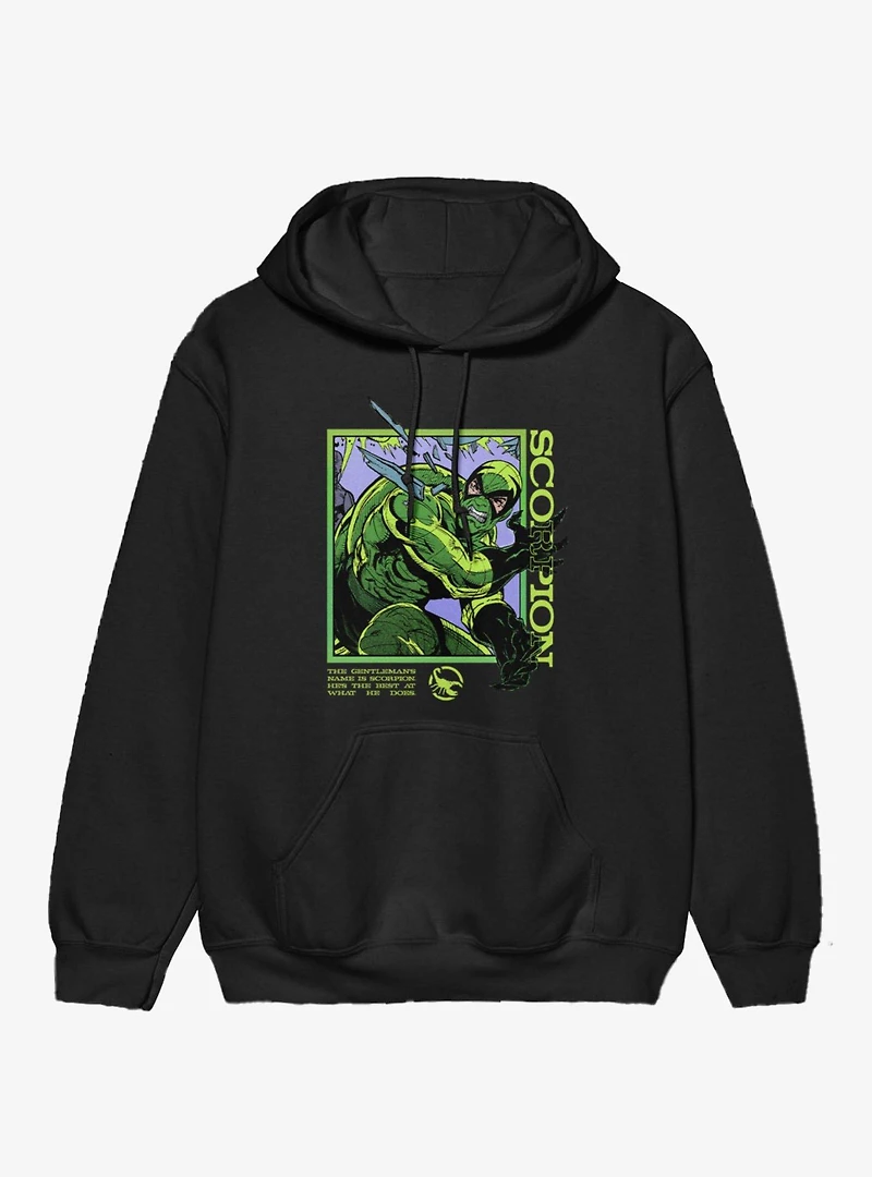 Marvel Spider-Man Scorpion Gentleman Panel Pop Out Hoodie