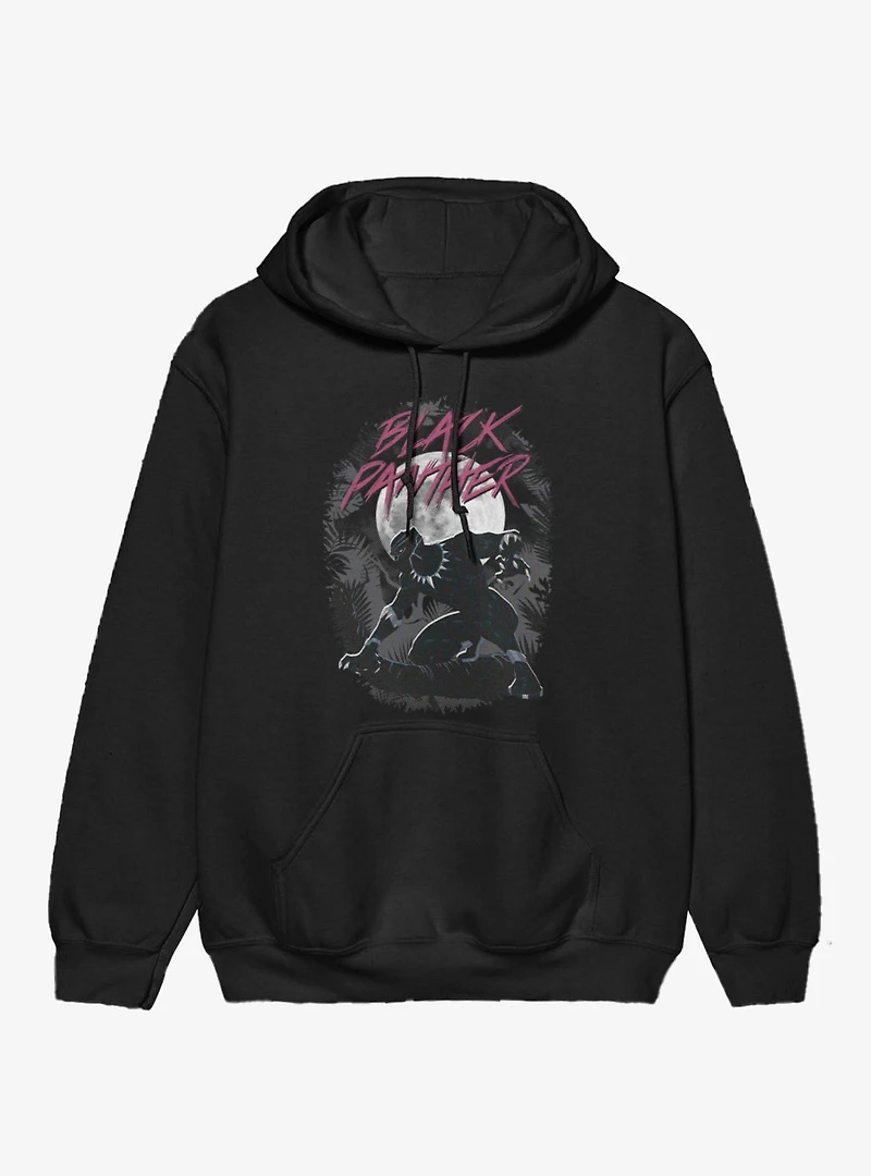 Marvel Wakanda Forever Black Panther Night Time Jungle Hoodie