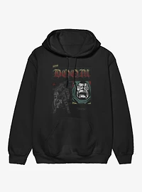Marvel Comics Retro Doctor Von Doom Zoom On Face Hoodie
