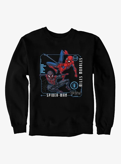 Marvel Spider-Man Jumping Team Up Peter And Miles Sweatshirt