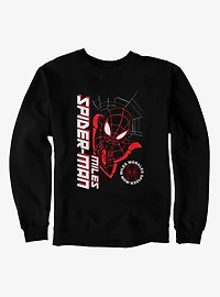 Marvel Spider-Man Miles Morales Spidey Sense Sweatshirt
