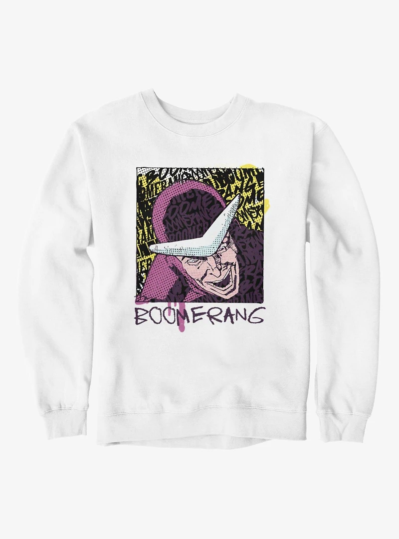 Marvel Spider-Man Boomerang Crazy Laugh Poster Sweatshirt
