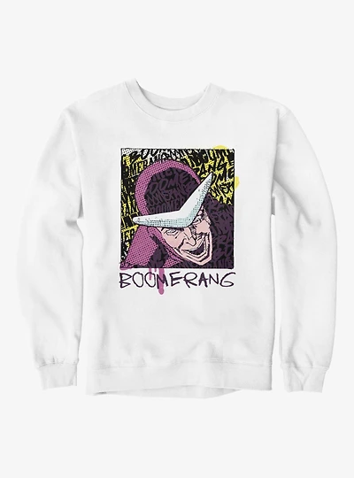 Marvel Spider-Man Boomerang Crazy Laugh Poster Sweatshirt