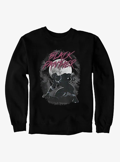 Marvel Wakanda Forever Black Panther Night Time Jungle Sweatshirt