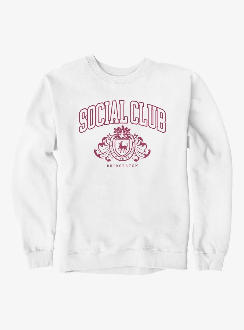 Bridgerton Social Club Collegiate Arch Sweatshirt