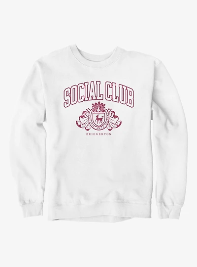 Bridgerton Social Club Collegiate Arch Sweatshirt