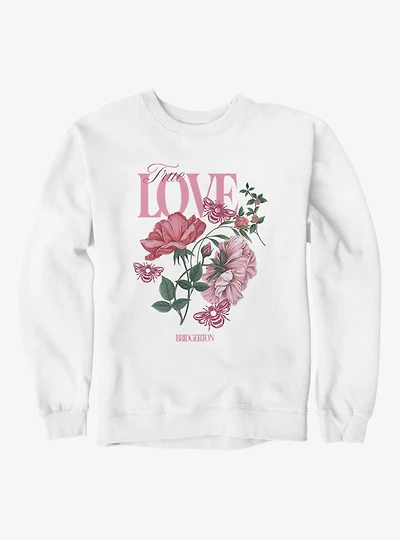 Bridgerton True Love Flowers Sweatshirt
