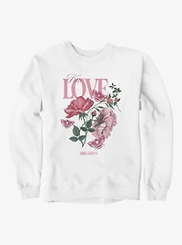 Bridgerton True Love Flowers Sweatshirt