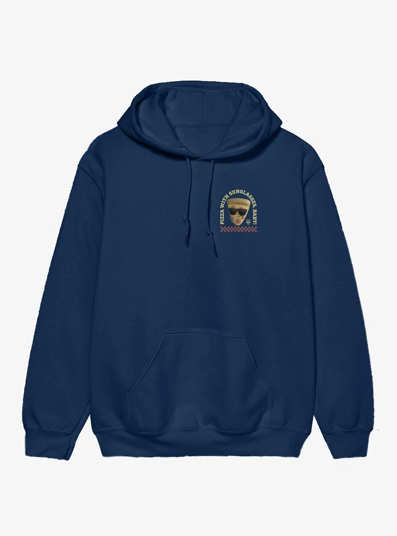Disney Pixar Toy Story 5 Pizza With Sunglasses Corner Print Hoodie
