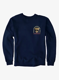 Disney Pixar Toy Story 5 Pizza With Sunglasses Corner Print Sweatshirt