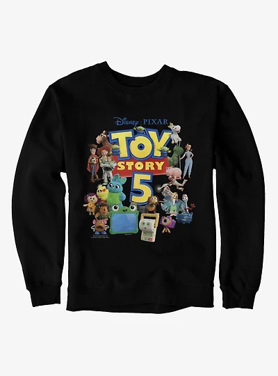 Disney Pixar Toy Story 5 Group Poster Sweatshirt