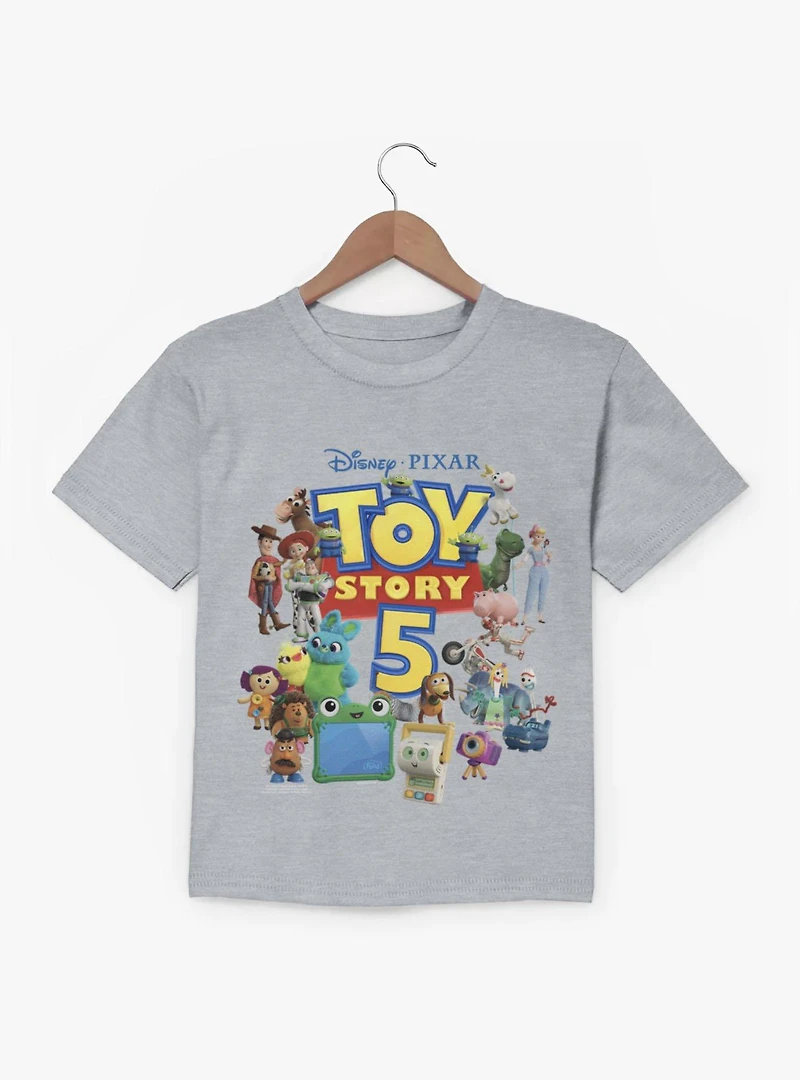 Disney Pixar Toy Story 5 Group Poster Youth T-Shirt