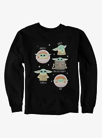 Star Wars Protect Snack Nap Fearless Grogu Sweatshirt
