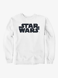 Star Wars Logo Black Print Sweatshirt