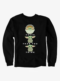 Star Wars The Mandalorian Cuter Than You Think Grogu Sweatshirt