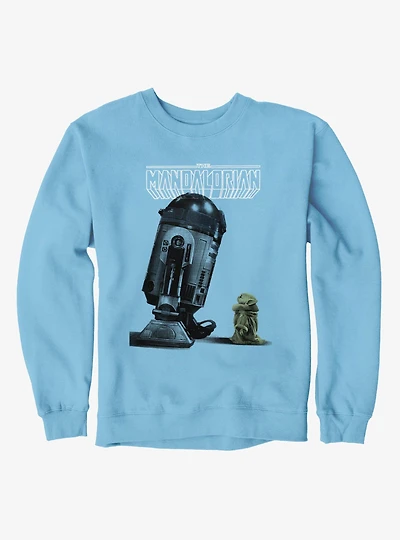 Star Wars The Mandalorian Grogu Meets R2-D2 Sweatshirt