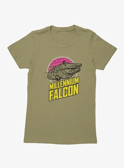 Star Wars Millennium Falcon Chase Womens T-Shirt