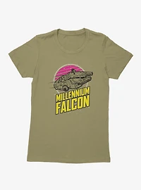 Star Wars Millennium Falcon Chase Womens T-Shirt