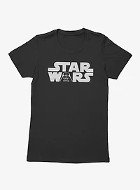 Star Wars Vader Face Logo Womens T-Shirt