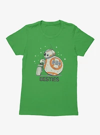 Star Wars Besties Bots BB-8 D-O Womens T-Shirt