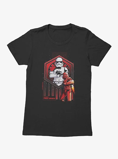 Star Wars Elite Unit First Order Infantry Womens T-Shirt