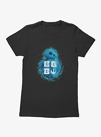 Star Wars BB-8 Blue Rebel Womens T-Shirt