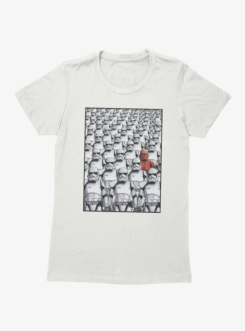 Star Wars Find The Elite Sith Stom Trooper Womens T-Shirt
