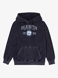 SpongeBob SquarePants Bikini Bottom 1999 Collegiate Vintage Mineral Washed Hoodie
