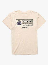 Mad Libs Silly Word Exclamation Box Mineral Wash T-Shirt