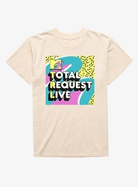 MTV Total Request Live 90s Retro Square Mineral Wash T-Shirt