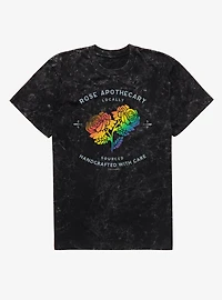 Schitt's Creek Local Raibow Rose Apothecary Mineral Wash T-Shirt